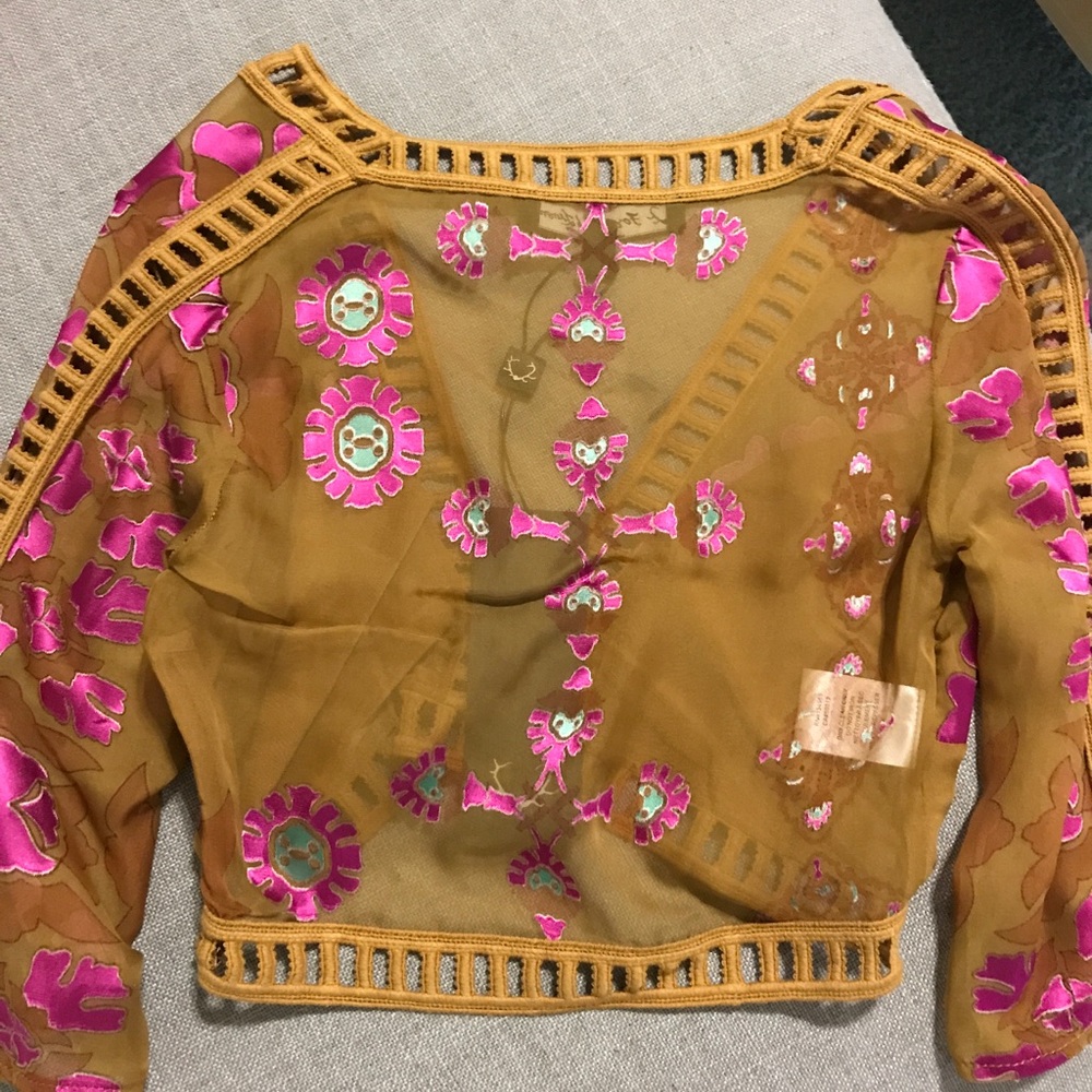 NWT for love and lemons Barcelona top - Picture 3 of 5